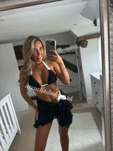 Load image into Gallery viewer, Black/Cream Combo Bikini (2 Piece)