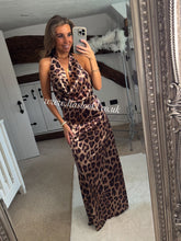Load image into Gallery viewer, Leopard Maxi Dress