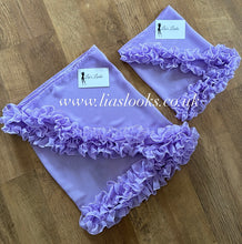 Load image into Gallery viewer, Frilly Ruffle Lilac Sarong