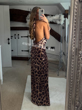 Load image into Gallery viewer, Leopard Maxi Dress