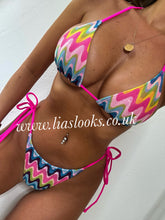 Load image into Gallery viewer, Zig Zag 3 Piece Set (Pink)