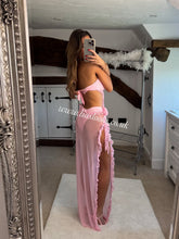 Load image into Gallery viewer, Baby Pink Frill Bikini Set (3 Piece)