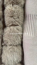 Load image into Gallery viewer, Soft Faux Fur Cardigan (Beige) PREMIUM COLLECTION