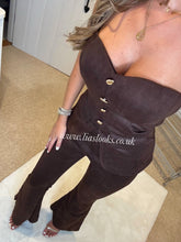 Load image into Gallery viewer, Suede Gold Detail Luxe Set (CLEARANCE)