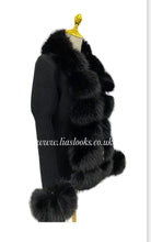 Load image into Gallery viewer, Soft Faux Fur Cardigan (Black) PREMIUM COLLECTION