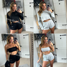 Load image into Gallery viewer, Comfy 3 Piece Short Set (CLEARANCE)