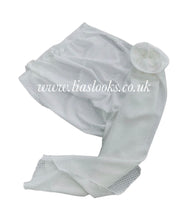 Load image into Gallery viewer, White Bikini+Rose Sarong Set