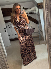 Load image into Gallery viewer, Leopard Maxi Dress