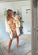 Load image into Gallery viewer, Gold Sequin Chain Bikini