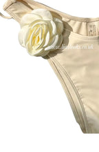 Load image into Gallery viewer, Sand/Cream Rose Bikini
