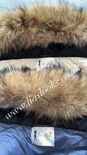 Load image into Gallery viewer, Fur Drawstring Hooded Puffer Coat (Long Line)