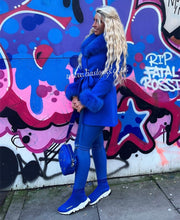 Load image into Gallery viewer, Royal Blue Wool & Cashmere Coat