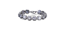 Load image into Gallery viewer, Bling Tennis Chain Bracelet (Silver)