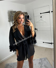 Load image into Gallery viewer, Black Diamanté Bikini