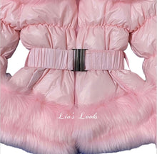 Load image into Gallery viewer, CHILDREN’S - Candy Floss Romani Coat (Faux Fur)