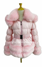 Load image into Gallery viewer, CHILDREN’S - Candy Floss Romani Coat (Faux Fur)