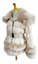 Load image into Gallery viewer, CHILDREN’S - Sandy Beige Romani Coat (Faux Fur)
