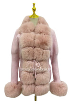 Load image into Gallery viewer, Soft Faux Fur Cardigan (Pink) PREMIUM COLLECTION