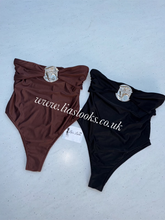 Load image into Gallery viewer, Gold Detailed Bodysuit (clearance)