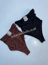 Load image into Gallery viewer, Gold Detailed Bodysuit (clearance)