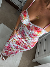Load image into Gallery viewer, Flower Maxi Dress