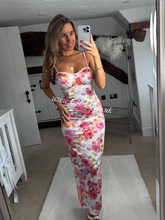 Load image into Gallery viewer, Flower Maxi Dress