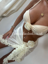 Load image into Gallery viewer, Sand/Cream Rose Bikini