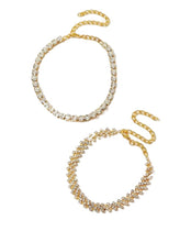 Load image into Gallery viewer, Bling Rhinestone Double Anklet Set (CLEARANCE)