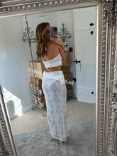 Load image into Gallery viewer, White Lace Skirt Set (CLEARANCE)