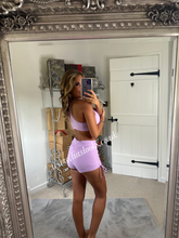 Load image into Gallery viewer, Lilac Short Ruched Set (CLEARANCE)