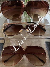 Load image into Gallery viewer, Brown Oversized Sunglasses