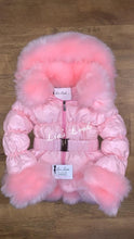Load image into Gallery viewer, CHILDREN’S - Candy Floss Romani Coat (Faux Fur)