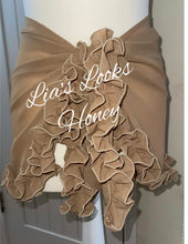 Load image into Gallery viewer, Frilly Ruffle Honey Sarong