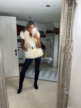 Load image into Gallery viewer, Creamy Cream Romani Coat