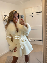 Load image into Gallery viewer, Ivory Wool & Cashmere Coat