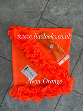 Load image into Gallery viewer, Frilly Ruffle Orange Sarong