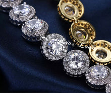 Load image into Gallery viewer, Bling Tennis Chain Bracelet (Gold)