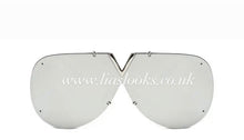 Load image into Gallery viewer, Silver Oversized Sunglasses