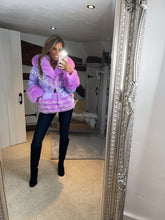 Load image into Gallery viewer, Lilac Romani Coat (Faux Fur)