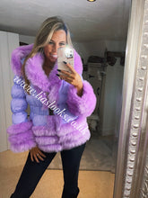 Load image into Gallery viewer, Lilac Romani Coat (Faux Fur)