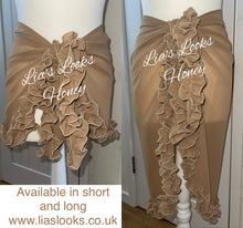 Load image into Gallery viewer, Frilly Ruffle Honey Sarong