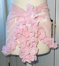 Load image into Gallery viewer, Frilly Ruffle Baby Pink Sarong