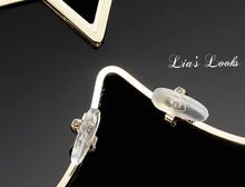 Load image into Gallery viewer, Black/Gold Oversized Sunglasses