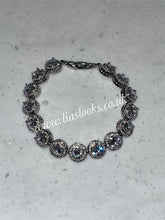 Load image into Gallery viewer, Bling Tennis Chain Bracelet (Silver)