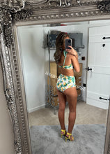 Load image into Gallery viewer, Lemon Frilly Ruffle High Waist Bikini
