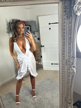 Load image into Gallery viewer, White Tie Up Swimsuit (CLEARANCE)
