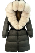 Load image into Gallery viewer, Fur Collar Puffer Coat (Long Line)
