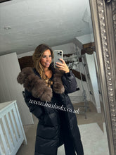 Load image into Gallery viewer, Fur Collar Puffer Coat (Long Line)
