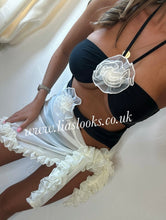 Load image into Gallery viewer, Frilly Ruffle Cream Sarong
