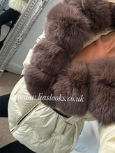 Load image into Gallery viewer, Fur Collar Puffer Coat
